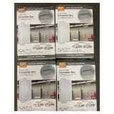 Lot of 4 ProLink Direct Wire Converter Boxes for Linkable Plug-In Fixtures Lot of 4 ProLink Direct Wire Converter Boxes for Linkable Plug-In Fixtures