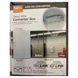 Lot of 4 ProLink Direct Wire Converter Boxes for Linkable Plug-In Fixtures Lot of 4 ProLink Direct Wire Converter Boxes for Linkable Plug-In Fixtures