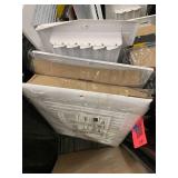 Assorted Floor and Wall Registers and Grates Collection comes with Tote and lid Assorted Floor and Wall Registers and Grates Collection comes with Tote and lid