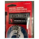 Lot of 2 Everbilt Adjustable Universal Flush Valve with Flapper 2 inch Lot of 2 Everbilt Adjustable Universal Flush Valve with Flapper 2 inch