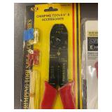 Plumbing and Appliance Tool Lot - Crimping Tool, Tube Burner, Water Heater Tester, Gasket Kit Plumbing and Appliance Tool Lot - Crimping Tool, Tube Burner, Water Heater Tester, Gasket Kit