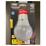 Set of 4 Feit Electric 60W LED Bulbs GU24 Base 3000K Bright White Set of 4 Feit Electric 60W LED Bulbs GU24 Base 3000K Bright White