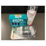 Set of 3 Water and Refrigerator Filters - PUR Plus, Frigidaire, HDX Set of 3 Water and Refrigerator Filters - PUR Plus, Frigidaire, HDX