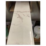 21 in. W Cultured Marble Vanity Sidesplash in Lunar 21 in. W Cultured Marble Vanity Sidesplash in Lunar