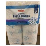 Case of 12 Meijer Essential Paper Towels 2-Ply Double Rolls Limited Edition Case of 12 Meijer Essential Paper Towels 2-Ply Double Rolls Limited Edition