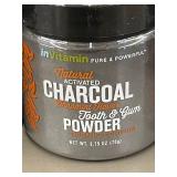 Lot of 8 inVitamin Cinnamint Natural Activated Charcoal Tooth & Gum Powder Lot of 8 inVitamin Cinnamint Natural Activated Charcoal Tooth & Gum Powder