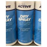 Kuribl Active Dry Spray All Natural Pain Relief with Camphor & Menthol lot of 1 Kuribl Active Dry Spray All Natural Pain Relief with Camphor & Menthol lot of 1
