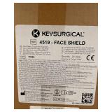 Box of 24 Disposable Face Shields - Key Surgical 4519 Box of 24 Disposable Face Shields - Key Surgical 4519