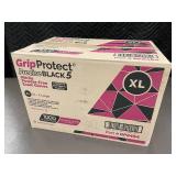 Case of 1000 GripProtect Precise Black 5 XL Nitrile Powder-Free Exam Gloves Case of 1000 GripProtect Precise Black 5 XL Nitrile Powder-Free Exam Gloves
