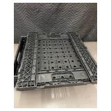 Set of 2 Tosca 65126 Collapsible Plastic Crates Set of 2 Tosca 65126 Collapsible Plastic Crates