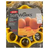 NM 2 - Set of 3 OXO SoftWorks Silicone Pressure Cooker Egg Racks NM 2 - Set of 3 OXO SoftWorks Silicone Pressure Cooker Egg Racks