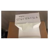 Case of 250 Lunch Boxes 8.75 x 4.25 x 4.25 inches Case of 250 Lunch Boxes 8.75 x 4.25 x 4.25 inches