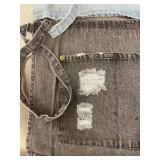 Set of 2 Denim Server Aprons with Distressed Pockets Set of 2 Denim Server Aprons with Distressed Pockets