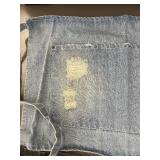 Set of 2 Denim Server Aprons with Distressed Pockets Set of 2 Denim Server Aprons with Distressed Pockets