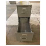 2-Drawer Metal File Cabinet 2-Drawer Metal File Cabinet