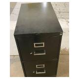 Black Two Drawer Metal File Cabinet Black Two Drawer Metal File Cabinet