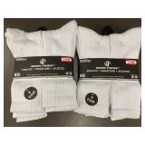 Lot of 12 Wear Proof Athletic Crew Socks Size 10-13 White Lot of 12 Wear Proof Athletic Crew Socks Size 10-13 White
