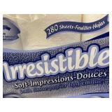 12 Mega Rolls of Irresistible Soft Impressions Bath Tissue - 280 Sheets per Roll 12 Mega Rolls of Irresistible Soft Impressions Bath Tissue - 280 Sheets per Roll