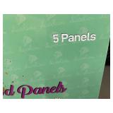 Set of 5 Daveliou 10" x 10" Wood Panels for Artists Set of 5 Daveliou 10" x 10" Wood Panels for Artists