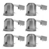 HALO 6 in. Air-Tite, IC Rated, Remodel, Recessed Housing, (6-Pack) Customer Returns See Pictures HALO 6 in. Air-Tite, IC Rated, Remodel, Recessed Housing, (6-Pack) Customer Returns See Pictures