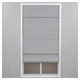 Perfect Lift Window Treatment Gray Mist Cordless Blackout Energy-Efficient Cotton Roman Shade 53 in. W x 72 in. L    Customer Returns See Pictures Perfect Lift Window Treatment Gray Mist Cordless Blackout Energy-Efficient Cotton Roman Shade 53 in. W x 72 in. L    Customer Returns See Pictures