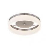 Home Decorators Collection 13.75 in. 21-Watt Brushed Nickel Integrated LED Ceiling Flush Mount Customer Returns See Pictures Home Decorators Collection 13.75 in. 21-Watt Brushed Nickel Integrated LED Ceiling Flush Mount Customer Returns See Pictures