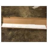 Home Decorators Collection White Cordless Room Darkening Faux Wood Blind/Shade w/ 2 in. Slats - 72.5 in. W x 64 in. L (Actual Size 72 in. x 64 in.) Customer Returns See Pictures Home Decorators Collection White Cordless Room Darkening Faux Wood Blind/Shade w/ 2 in. Slats - 72.5 in. W x 64 in. L (Actual Size 72 in. x 64 in.) Customer Returns See Pictures