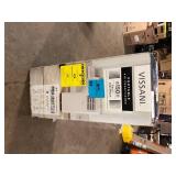 Vissani 5,000 BTU 115-Volt 3-in-1 Portable Air Conditioner Cools 150 sq. ft. in White   Customer Returns See Pictures Vissani 5,000 BTU 115-Volt 3-in-1 Portable Air Conditioner Cools 150 sq. ft. in White   Customer Returns See Pictures