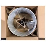 Hampton Bay Truman 58 in. Walnut and Brass Floor Lamp Customer Returns See Pictures Hampton Bay Truman 58 in. Walnut and Brass Floor Lamp Customer Returns See Pictures
