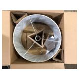 Hampton Bay Truman 58 in. Walnut and Brass Floor Lamp Customer Returns See Pictures Hampton Bay Truman 58 in. Walnut and Brass Floor Lamp Customer Returns See Pictures