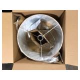 Hampton Bay Truman 24.5 in. Walnut and Brass Table Lamp   Customer Returns See Pictures Hampton Bay Truman 24.5 in. Walnut and Brass Table Lamp   Customer Returns See Pictures