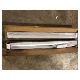 Perfect Lift Window Treatment Gray Mist Cordless Blackout Energy-Efficient Cotton Roman Shade 53 in. W x 72 in. L    Customer Returns See Pictures Perfect Lift Window Treatment Gray Mist Cordless Blackout Energy-Efficient Cotton Roman Shade 53 in. W x 72 in. L    Customer Returns See Pictures
