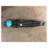 FIRM GRIP 5 ft. Golf Umbrella in All Black  Customer Returns See Pictures FIRM GRIP 5 ft. Golf Umbrella in All Black  Customer Returns See Pictures