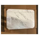 4 ft. L x 25 in. D Engineered Composite Countertop in Calcutta Blanc with Satin Finish Customer Returns See Pictures 4 ft. L x 25 in. D Engineered Composite Countertop in Calcutta Blanc with Satin Finish Customer Returns See Pictures