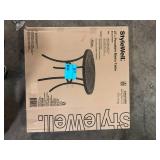 StyleWell 27 in. Porcelain Bistrp Table Brown Finish Customer Returns See Pictures StyleWell 27 in. Porcelain Bistrp Table Brown Finish Customer Returns See Pictures