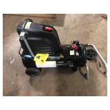 Husky 8 Gal. 150 PSI Portable Electric Oil-Free Horizontal Hotdog Air Compressor with Rubber Wheels and 1-Quick Coupler Broken  Customer Returns See Pictures Husky 8 Gal. 150 PSI Portable Electric Oil-Free Horizontal Hotdog Air Compressor with Rubber Wheels and 1-Quick Coupler Broken  Customer Returns See Pictures