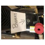 Husky 8 Gal. 150 PSI Portable Electric Oil-Free Horizontal Hotdog Air Compressor with Rubber Wheels and 1-Quick Coupler Broken  Customer Returns See Pictures Husky 8 Gal. 150 PSI Portable Electric Oil-Free Horizontal Hotdog Air Compressor with Rubber Wheels and 1-Quick Coupler Broken  Customer Returns See Pictures