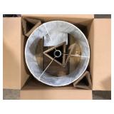 Hampton Bay Truman 58 in. Walnut and Brass Floor Lamp Customer Returns See Pictures Hampton Bay Truman 58 in. Walnut and Brass Floor Lamp Customer Returns See Pictures