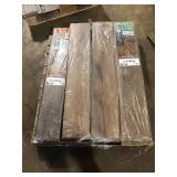 7 Boxes of TrafficMaster Cowley Creek Oak 8 mm T x 47.6 in. W Water Resistant Laminate Wood Flooring (21.3 sqft/case) Customer Returns See Pictures 7 Boxes of TrafficMaster Cowley Creek Oak 8 mm T x 47.6 in. W Water Resistant Laminate Wood Flooring (21.3 sqft/case) Customer Returns See Pictures