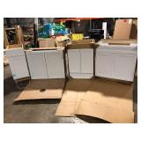 Lot of Assorted Kitchen cabinets Various Models and Conditions Customer Returns See Pictures Lot of Assorted Kitchen cabinets Various Models and Conditions Customer Returns See Pictures