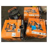 Lot of Assorted  Ridgid Wet/Dry Shop Vacs Used Missing Parts Various Models and Conditions Customer Returns See Pictures Lot of Assorted  Ridgid Wet/Dry Shop Vacs Used Missing Parts Various Models and Conditions Customer Returns See Pictures