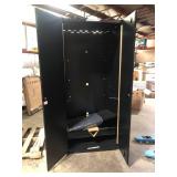 Garage Cabinet Damaged No Keys  Customer Returns See Pictures Garage Cabinet Damaged No Keys  Customer Returns See Pictures