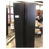 Garage Cabinet Damaged No Keys  Customer Returns See Pictures Garage Cabinet Damaged No Keys  Customer Returns See Pictures