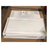Delta Classic 500 60 in. W x 61.25 in. H x 30 in. D 3-Piece Direct-to-Stud Alcove Bathtub/Shower Surrounds in High Gloss White DamagedCustomer Returns See Pictures Delta Classic 500 60 in. W x 61.25 in. H x 30 in. D 3-Piece Direct-to-Stud Alcove Bathtub/Shower Surrounds in High Gloss White DamagedCustomer Returns See Pictures