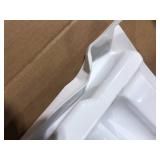 Delta Classic 500 60 in. W x 61.25 in. H x 30 in. D 3-Piece Direct-to-Stud Alcove Bathtub/Shower Surrounds in High Gloss White DamagedCustomer Returns See Pictures Delta Classic 500 60 in. W x 61.25 in. H x 30 in. D 3-Piece Direct-to-Stud Alcove Bathtub/Shower Surrounds in High Gloss White DamagedCustomer Returns See Pictures