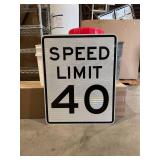 Speed Street Sign (586080)