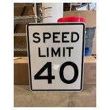 Speed Street Sign (586078)