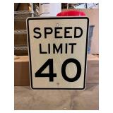 Speed Street Sign (586081)