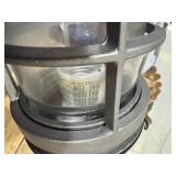 Five Vapor Tight Light Fixtures (586143) with Cages