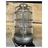 Five Vapor Tight Lighting Fixtures (586140) with Cages